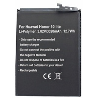 AccuCell Akku passend für Huawei Honor 10 lite, Li-Polymer,
