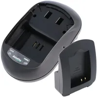 AccuCell Schnell-Ladegerät passend für Canon IXY Digital 800 IS