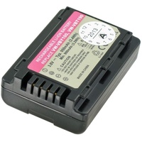 AccuCell VW-VBY100 Nachbau Akku für Panasonic HC-V110, HC-V110GK, HC-V110K,