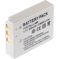 AccuCell Akku passend für Olympus LI-30B, Mju mini Digital