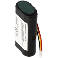 AccuCell Akku passend für Logitech Circle 2, Li-Ion, 3,7V,