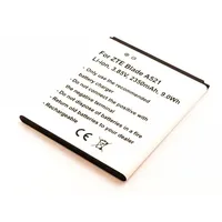 AccuCell Akku passend für ZTE Blade A521, Li-Ion, 3,85V,