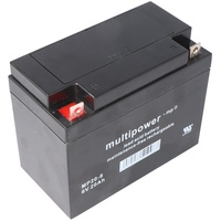 Multipower MP20-6 Akku PB Blei, 6 Volt mit 20Ah,