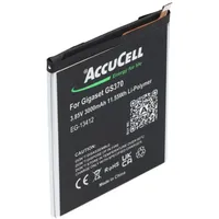 AccuCell Akku passend für Gigaset GS370, Li-Polymer, 3,85V, 2850mAh,