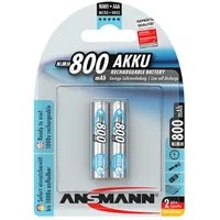 Ansmann NiMH-Akku Typ 900 Micro 800mAh 2er Blister