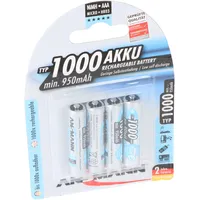 Ansmann Typ 1000 AAA 950 mAh 4 St.