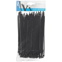 PRO PLUS Kabelbinder 200x4,5mm 100 Stück schwarz