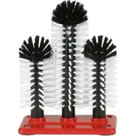 Fuchs Gastronomiebedarf Reinigungsbürste Gläserspülbürstengarnitur 2x18 cm + 1x25 cm