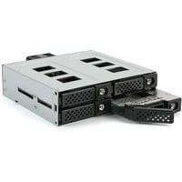 Fantec MR-SA1242-12G SAS & SATA 6G 1x5,25" für 4x2.5"