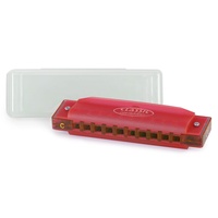 Classic Cantabile FBH-10 RD FunKids Mundharmonika C-Dur Rot