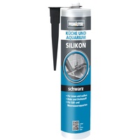Primaster Silikon Küche & Aquarium schwarz 300 ml
