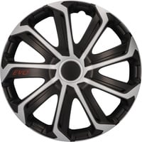 CARTREND Radzierblende EVO 40 cm (16 Zoll) silber schwarz