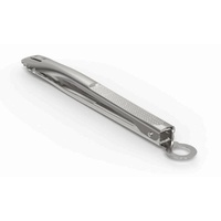 Primaster Grillzange 45 cm Edelstahl silber
