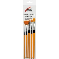 C.kreul gmbh&co. kg Kreul Universalpinsel Synthetics 5er Set flach
