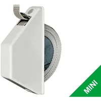 Schellenberg Halbeinlaßwickler mini weiß inkl. 5 m Gurt