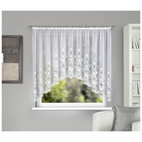 Neusser Collection Bogenstore mit Gardinenband Claire Jaquard 145x300 cm