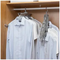 InnovaGoods - 8-in-1 Mehrfach-Kleiderbügel Spavver, Platzsparend, 360 Grad Drehbar,