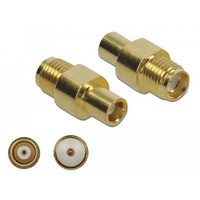 DeLock 89958 89958 SMA-Adapter SMA-Buchse - MCX-Buchse 1St.