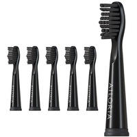 AILORIA Flash Travel Ersatzbürstenköpfe 6er Set schwarz /