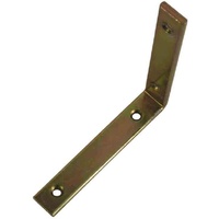 GAH Alberts Alberts Balkenwinkel 80x80x20x5mm Stahl roh, gelb galvanisch