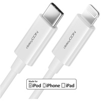DeleyCON MK4241 Lightning-Kabel 0,5 m Weiß