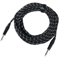 Pronomic Stage INST-10T Instrumentenkabel 10m (6,3 mm Klinke, Textilmantel,