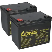 KungLong Ersatzakku für Freerider Langeneß 3, Worker 2x 12V