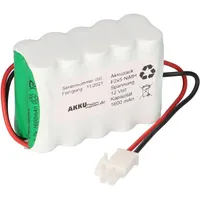 Akkuman 12V 1600mAh NiMH Akku passend Assa Abloy Besam