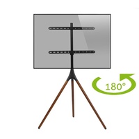 MonLines MBS004 TV Ständer 45-65 Zoll, Walnuss (65", 35