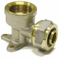 Pipetec Schraubfitting-Wandwinkel mit Innengewinde - 20 x 2,0 mm
