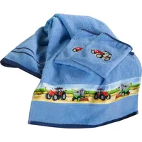 Erwin Müller Frottier Handtuchset 3-tlg. hellblau