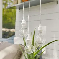 StarTrading STAR Trading Lampenfassung für Lampenschirme/Hängeleuchten 5m Außen