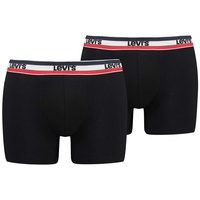 Levi's Underwear 701223908 Boxershorts 2 Einheiten Black L