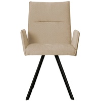 Home Affaire Armlehnstuhl »Sava« (Set) 2 Stk.Metallgestell, schwarz