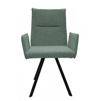 Home Affaire Armlehnstuhl »Sava« (Set) 2 Stk.Metallgestell, schwarz