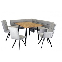 Home Affaire 4-Fußstuhl »Sava« (Set) 2 Stk.Metallgestell, schwarz