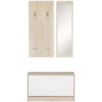 KADIMA DESIGN Wandgarderobe Delft Beige