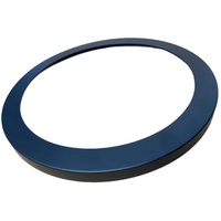 Enovalite Metallring für 24-W-LED-Ein-/Aufbaustrahler, schwarz