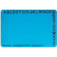 Westcott Bastelunterlage 454 x 304 cm blau