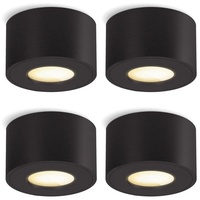 SSC-LUXon 4er Set CELI-1 Aufbauleuchte IP44 Bad Außen inkl.