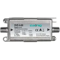 Axing SVS 4-00 Satelliten-Leitungsverstärker Inline Breitband (17 dB, 47