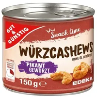 Gut&Günstig Würzcashews pikant gewürzt 150,0 g
