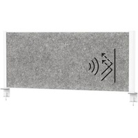 Maul Akustik-Tischtrennwand MAULconnecto 9751202, dunkelgrau 120,0 x 51,5 cm