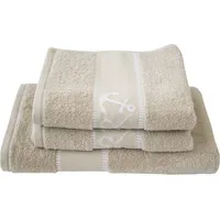 Dyckhoff Maritim Handtuch 50 x 100 cm beige