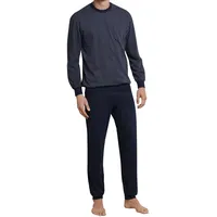 SCHIESSER Herren Schlafanzug Lang Mit Bündchen - Nightwear Pyjamaset,