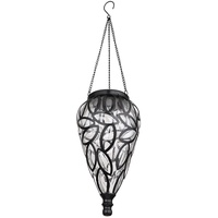 GLOBO Hängeleuchte Solarlampe Gartendeko Außenlampe hängend LED Solarleuchte, im