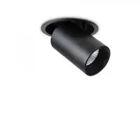 Ideal Lux Nova 1x12W rund schwarz