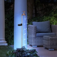 ETC Shop Solar Wasserhahn Deko Garten Wasserhahn mit Licht