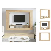 VidaXL TV-Schrank Sonoma-Eiche 152x22x113 cm Holzwerkstoff