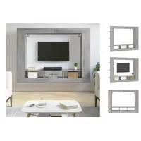 VidaXL TV-Schrank Grau Sonoma 152x22x113 cm Holzwerkstoff
